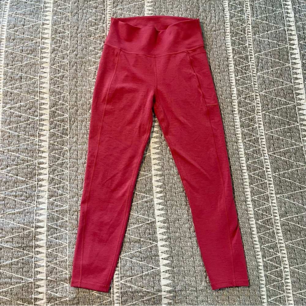 Sweaty Betty Super Sculpt 7/8 Leggings Pink Size M 24” Inseam